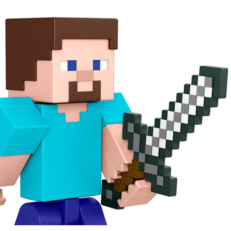 MINECRAFT STEVE WITH BUILD-A-PORTAL Figure image number 4