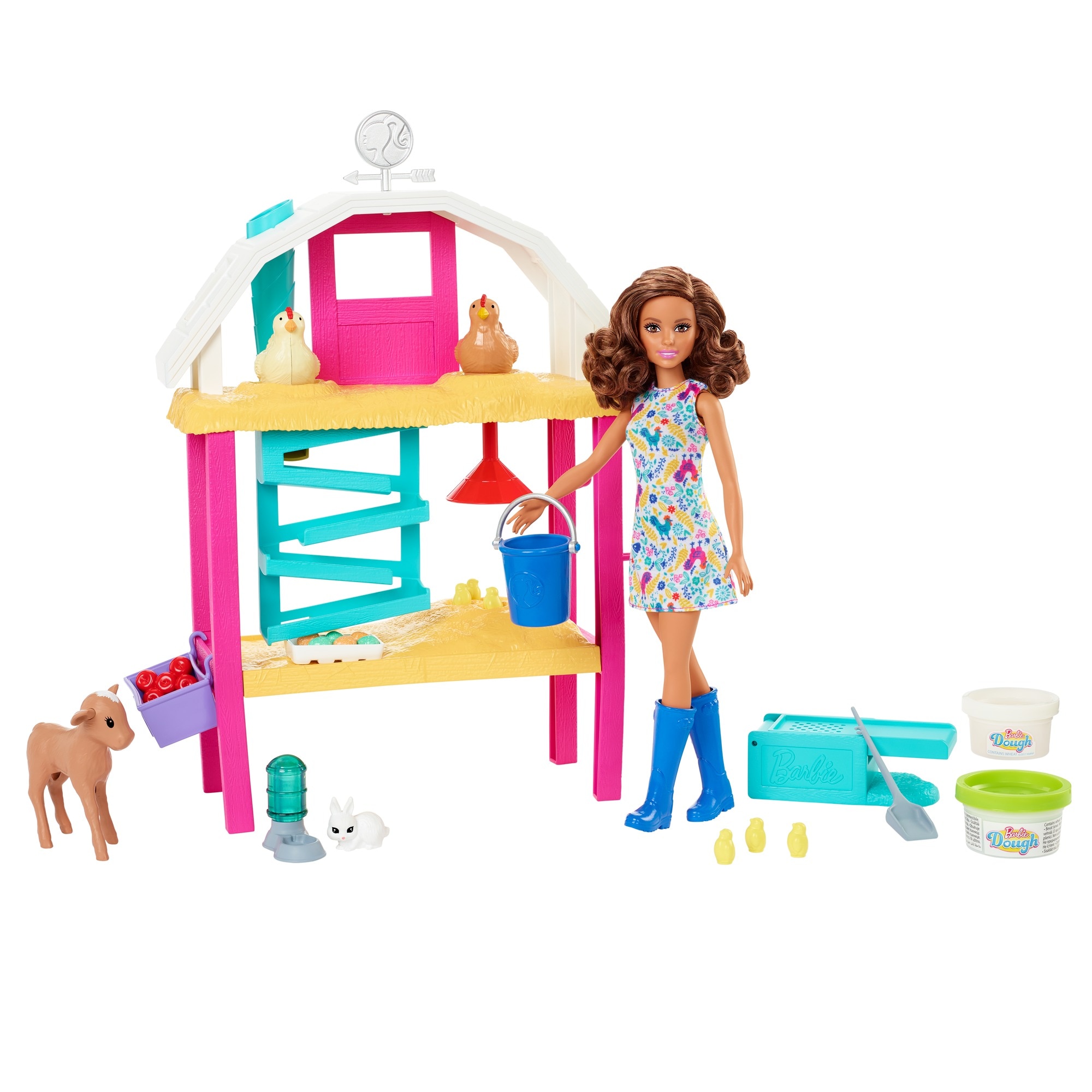 Barbie best sale farm playset