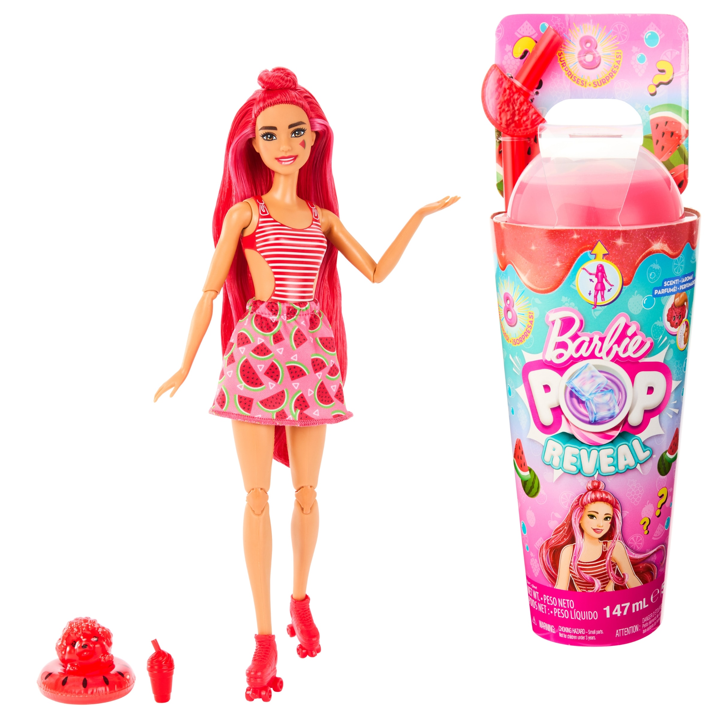 Barbies that best sale change in water