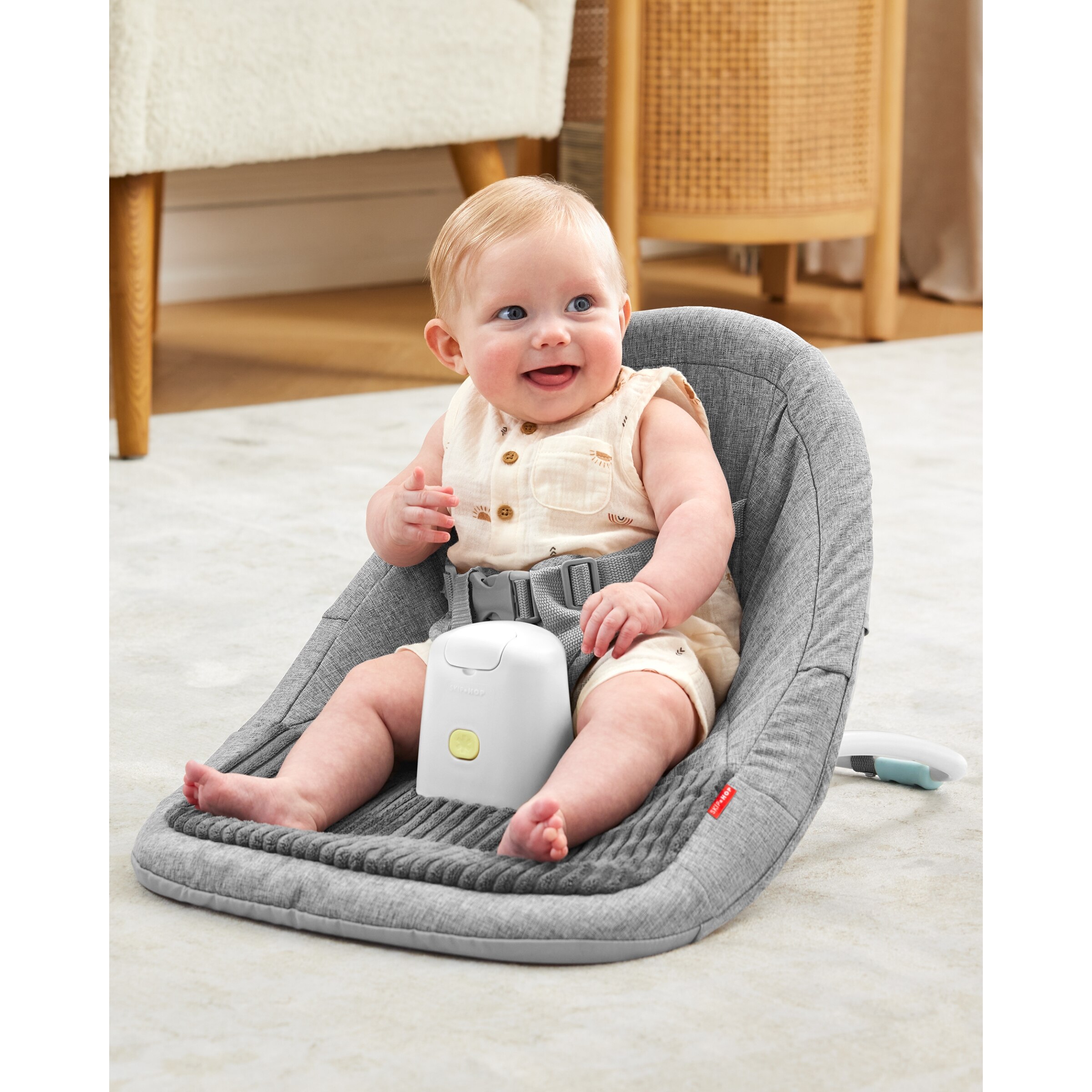 Baby upright floor on sale seat