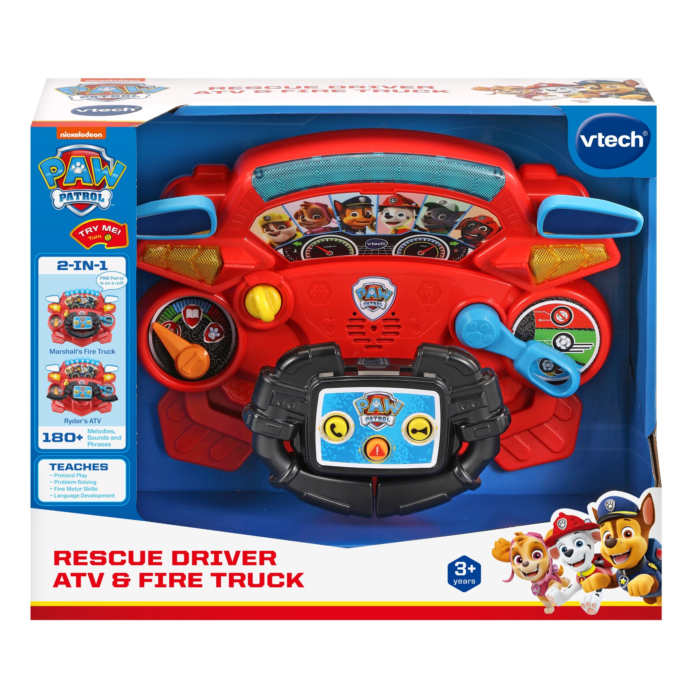 VTech Paw Patrol Rescue Driver Atv & Fire Truck | The Pen Centre