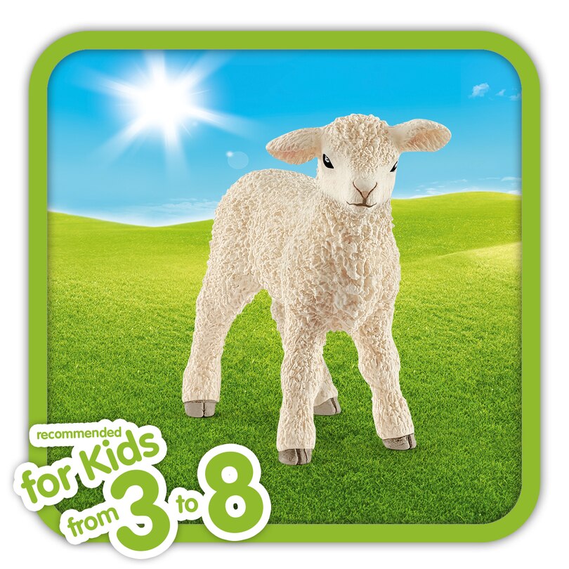 Schleich Lamb Figurine image number 1