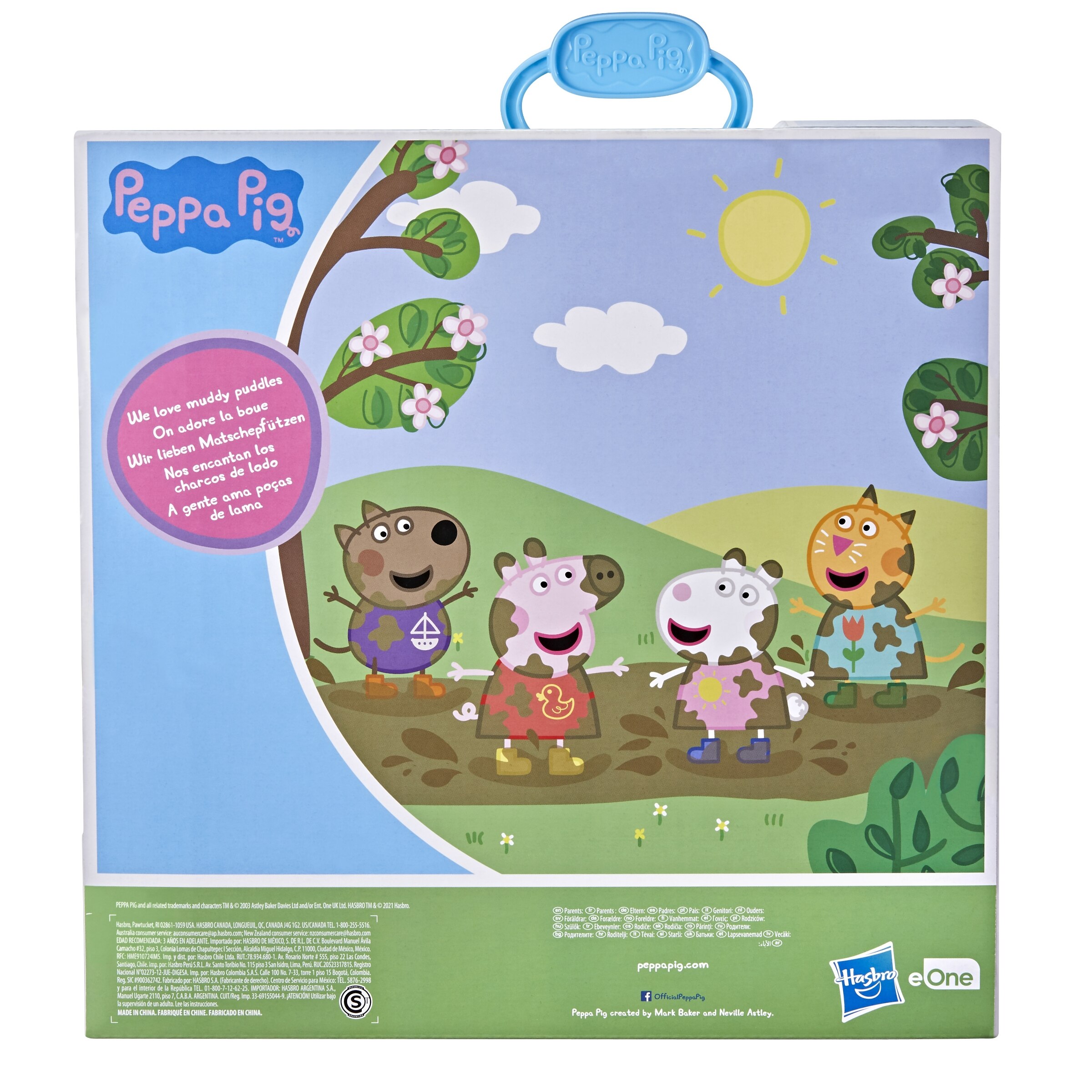 Peppa Pig Peppa'S Adventures Peppa'S Carry-Along Friends Case Toy