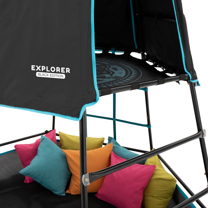Tp Explorer Metal Climbing Frame, Black Edition Indigo Tp Explorer Metal Climbing Frame, Black Edition Indigo