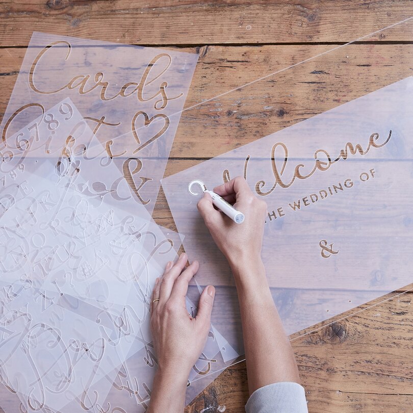 Stencils, Wedding image number 0