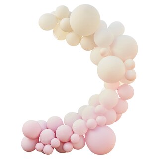 Balloon Arch, Pink, Cream & White image number 1