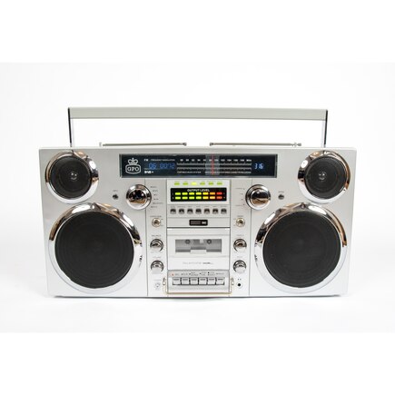 Retro Brooklyn 80'S Bluetooth Boombox Stereo