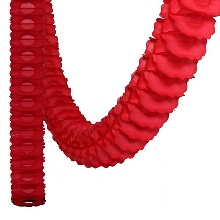 Classic Garland, 3.6m, Bright Red