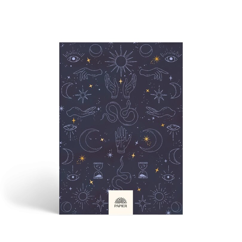 Midnight Mysticism Lined Notebook image number 1