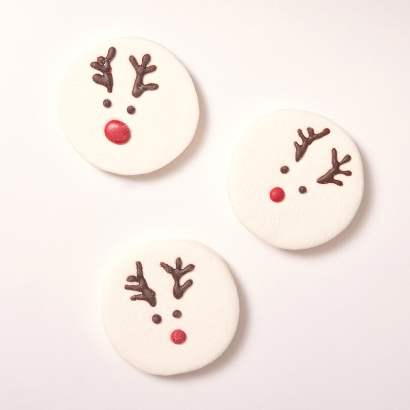 Reindeer Marshmallow Drink Topper, 6 Pieces image number 1