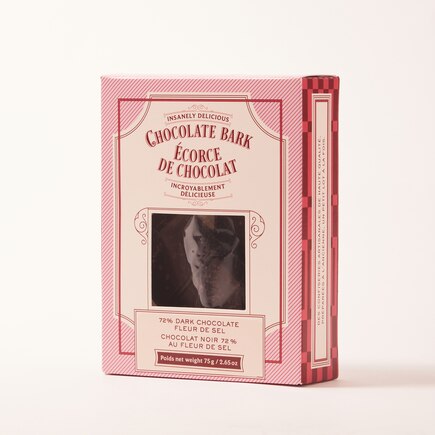 72% Dark Chocolate Bark with Fleur de Sel