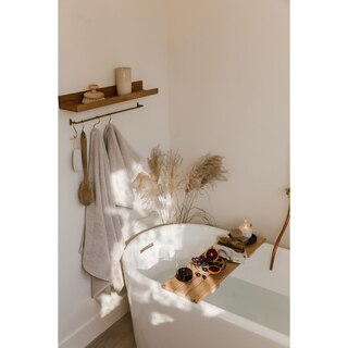 Organic Cotton Towel Set, Fog image number 4