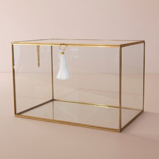 Glass Wedding Card Box image number 0