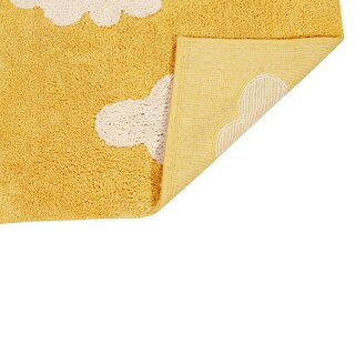 Tapis Lavable Clouds Mustard image number 3