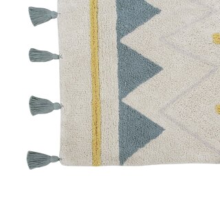 Tapis Lavable Azteca Natural Vintage Rose image number 1