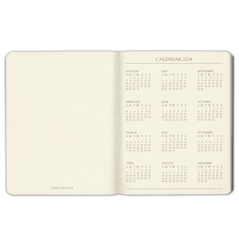 18-Month Large Monthly Agenda, July 2023 - December 2024 image number 2