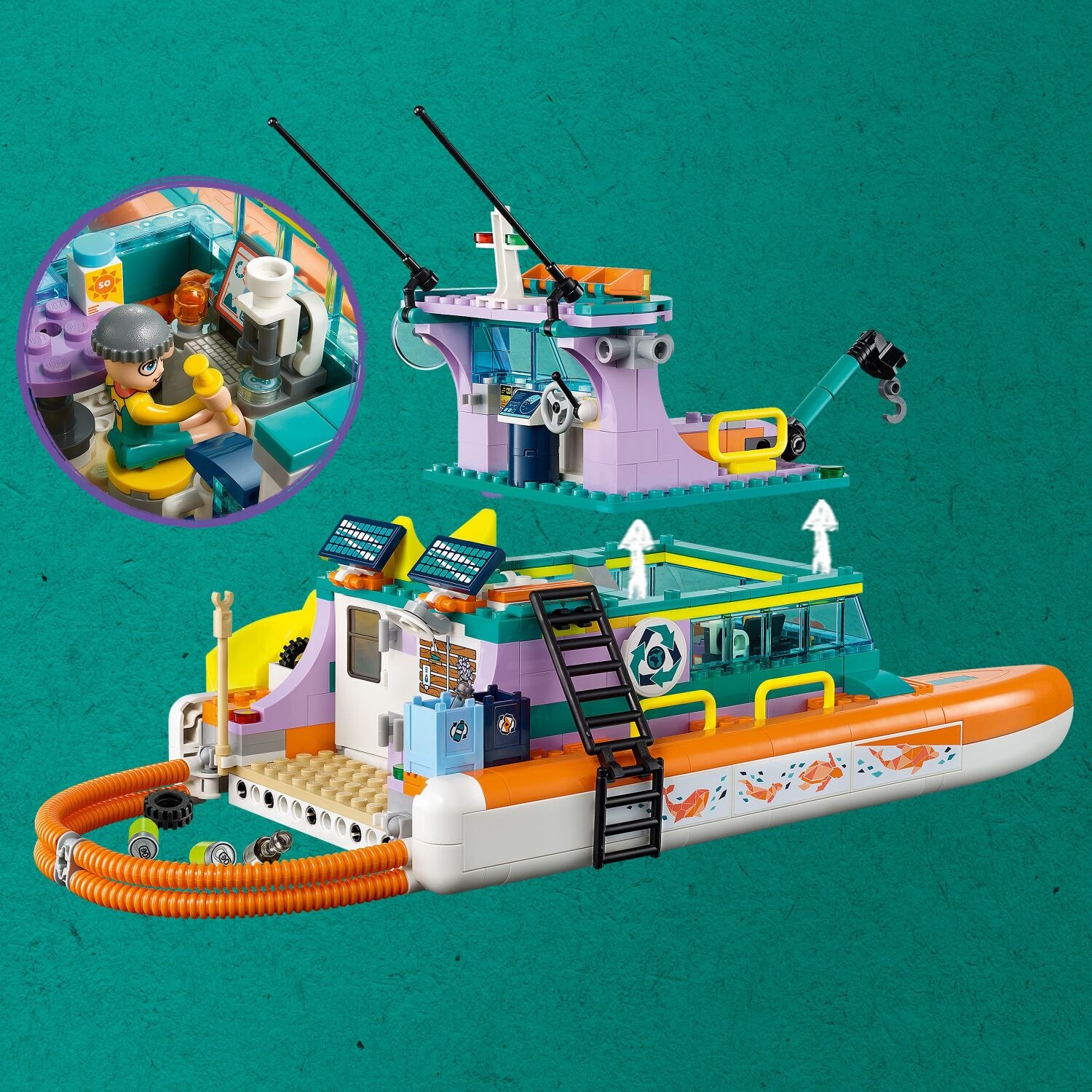 Lego rescue outlet boats