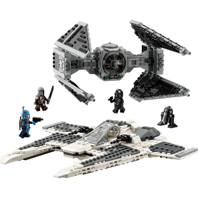 Lego® Le Chasseur Fang Mandalorien Contre l’Intercepteur Tie - 75348 image number 1