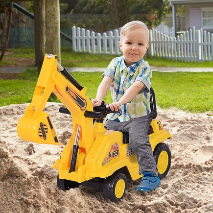 3 in 1 Ride On Toy Excavator Digger