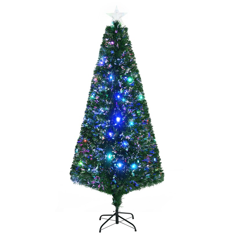 6FT Prelit Artificial Christmas Tree Indigo