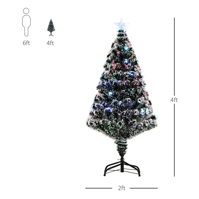 4ft PreLit Christmas Tree Indigo