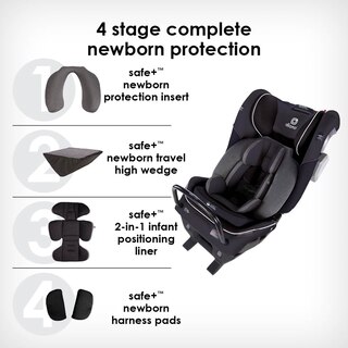 Radian 3Qxt Convertible Car Seat, Black Jet image number 1