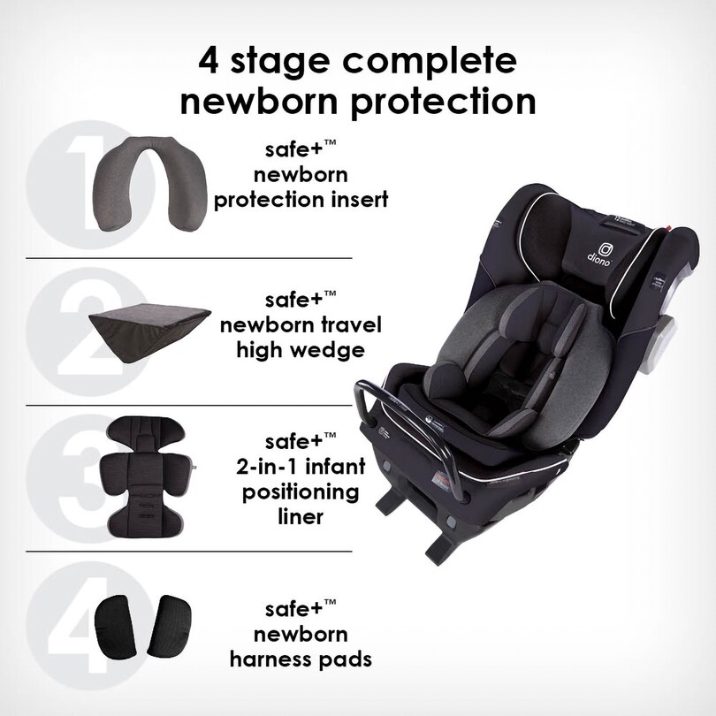 Radian 3Qxt Convertible Car Seat, Black Jet image number 1