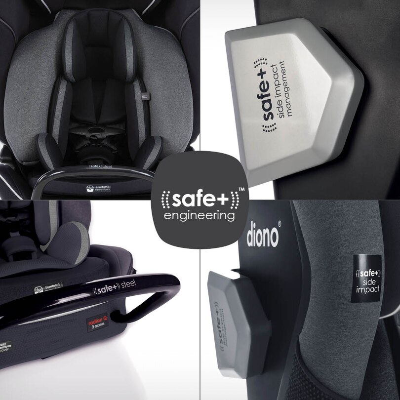 Radian 3Qxt Convertible Car Seat, Black Jet image number 4