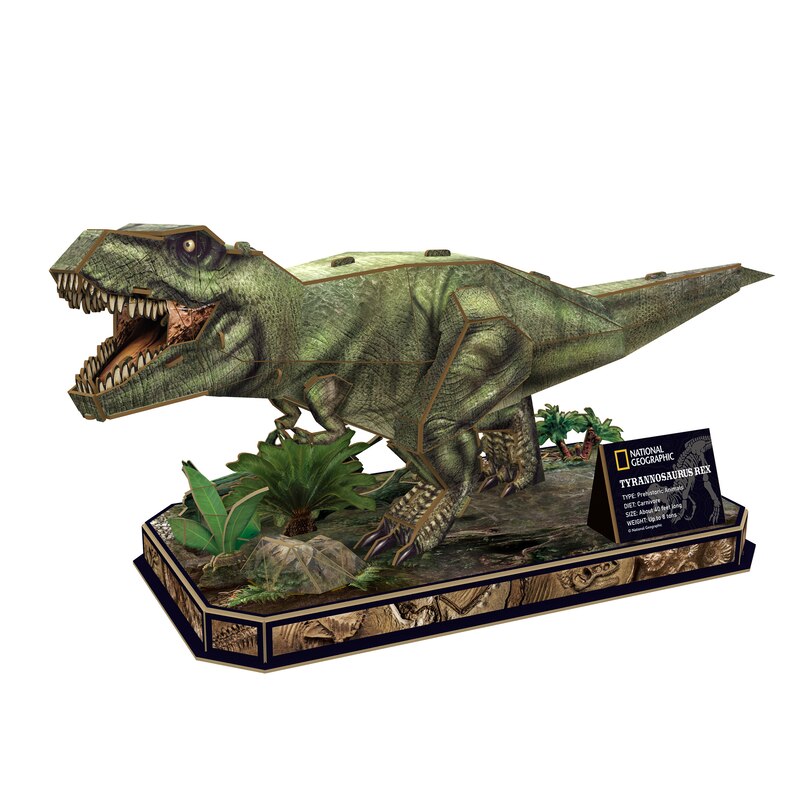 3d Puzzle Tyrannosaurus Rex ('') Indigo