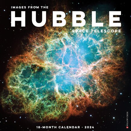 2024 Wall 12 x 12 Calendar - Hubble Space w/ Foil Cover