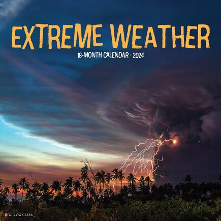 2024 Wall Calendar 12 x 12 - Extreme Weather