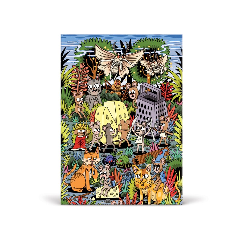 Puzzle 1 000 Pièces – Le Monde Du Fromage, De Jack Teagle image number 0