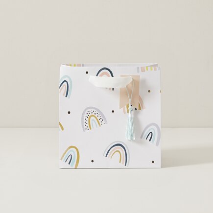 Mara-Mi Fsc Baby Small Gift Bag - Rainbows