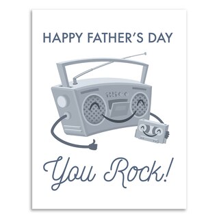 Father's Day Card Boombox image number 0