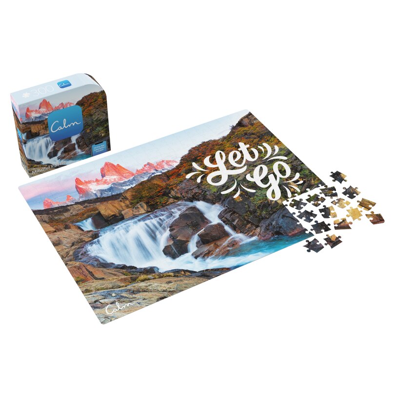 300-Piece Calm Puzzle For Relaxation, Stress Relief, And Mood Elevation, For Adults And Kids Ages 8 And Up, Quiver Tree image number 2