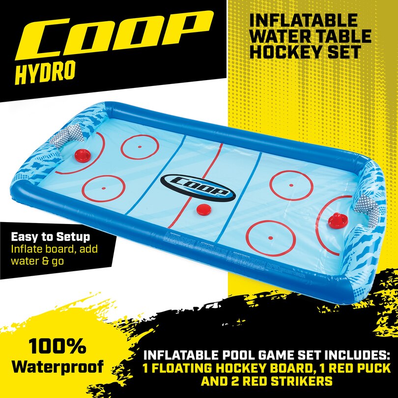 Inflatable Floating Table Hockey Set image number 1