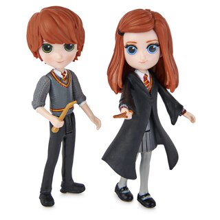 Wizarding World Harry Potter, Magical Minis Ron and Ginny Weasley Friendship Set image number 4