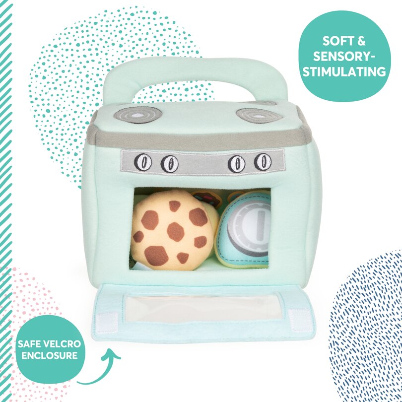My First Baking Plush Playset With Sounds, Rattle, Squeaks And Crinkles image number 4