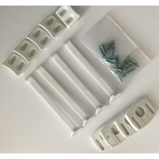 Set of 4 Under Counter Swivel Locks image number 1