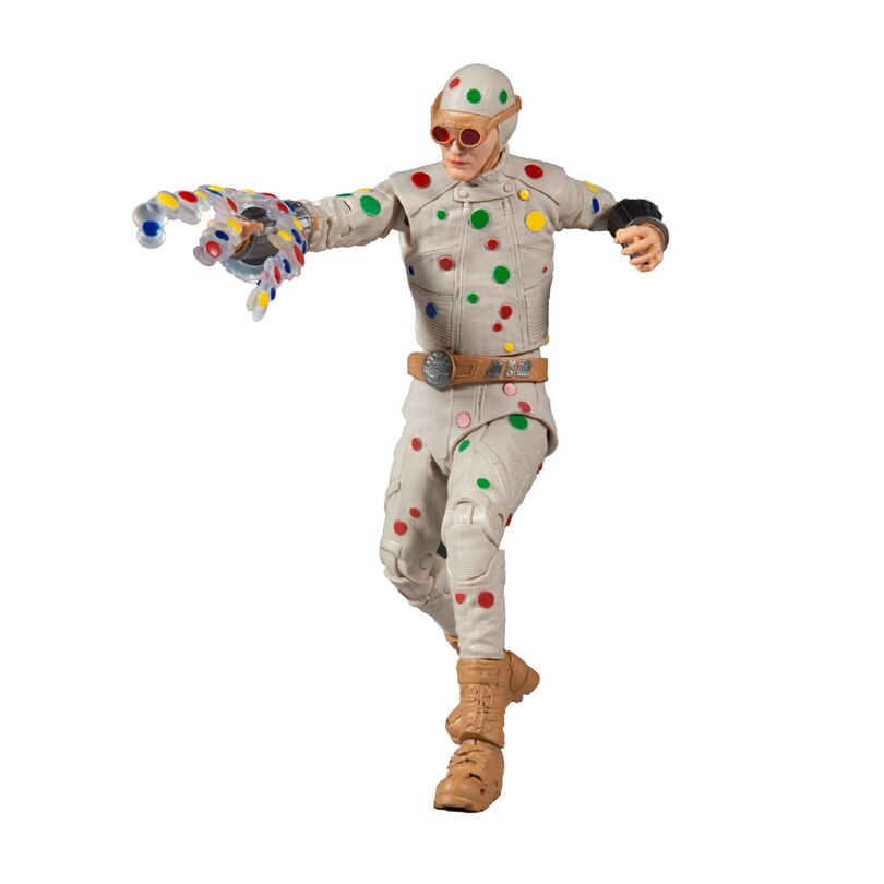 Dc Multiverse - Suicide Squad - Polka Dot Man 7 Pouces Figurine Articulée (Avec Pièce Build-A King Shark) image number 3