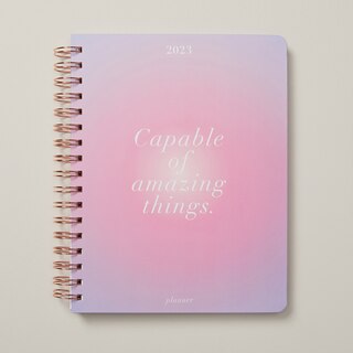 2023 12-MONTH AGENDA, CAPABLE OF AMAZING THINGS image number 0