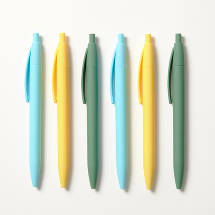 Soft Touch Pens, Set Of 6