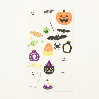 HALLOWEEN GLOW IN THE DARK TATTOOS image number 1