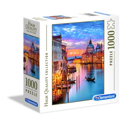 High Quality Collection 1000 Piece Jigsaw Puzzle, Lighting Venice