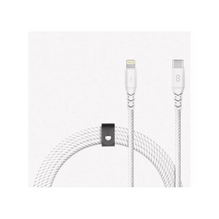 Piston Connect Armour + 1.5M Usb-C To Lightning, White image number 0