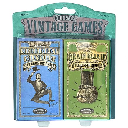 Vintage Games Categories/Riddles 2-Pack