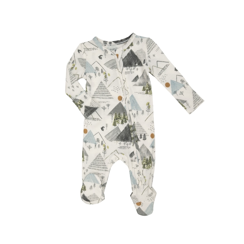 Zipper footie sleeper, Mountain | Indigo