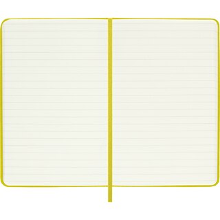 Moleskine Classic Notebook, Pocket, Ruled, Hay Yellow, Silk Hard Cover (3.5 x 5.5) image number 1