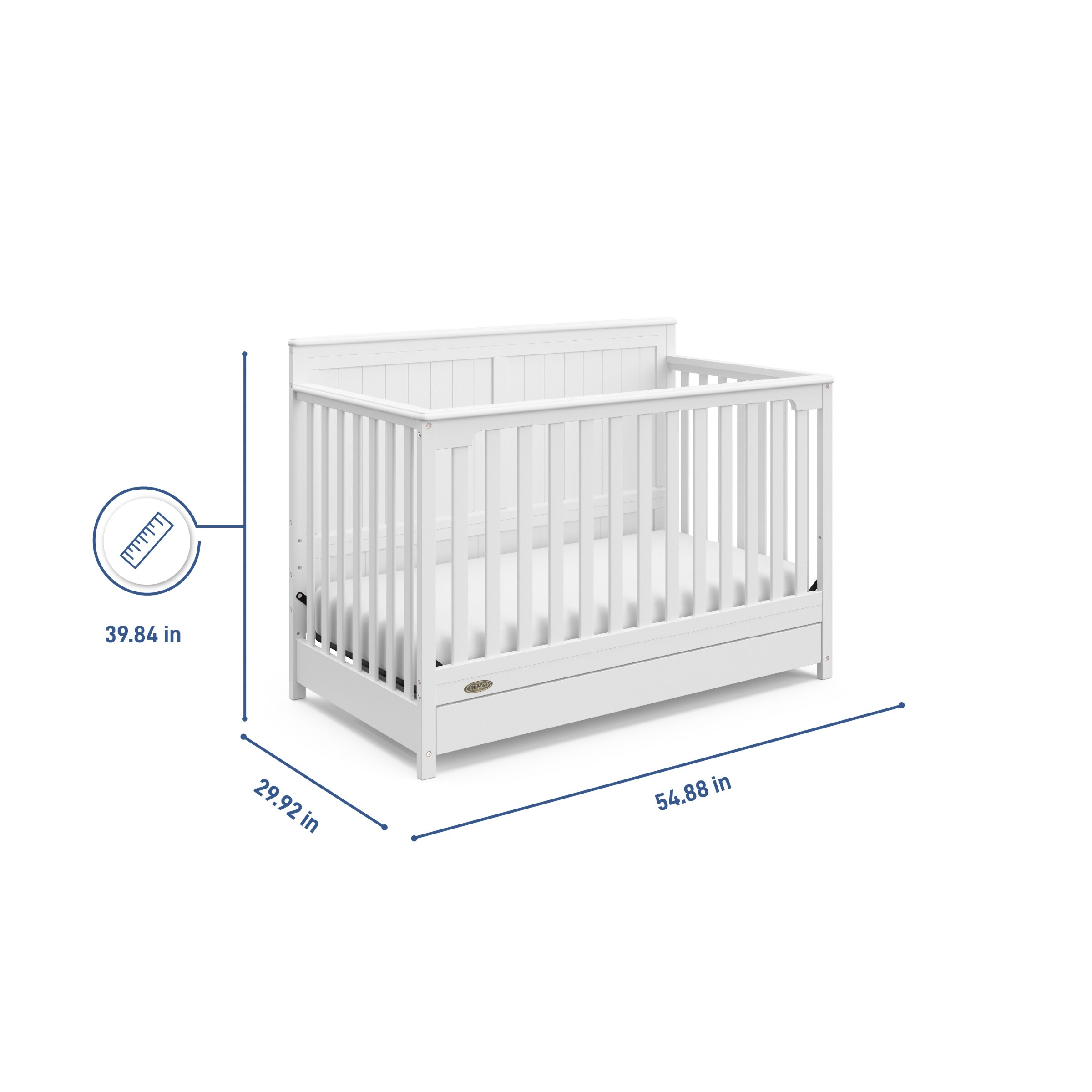 Graco hadley 4 in 1 crib online