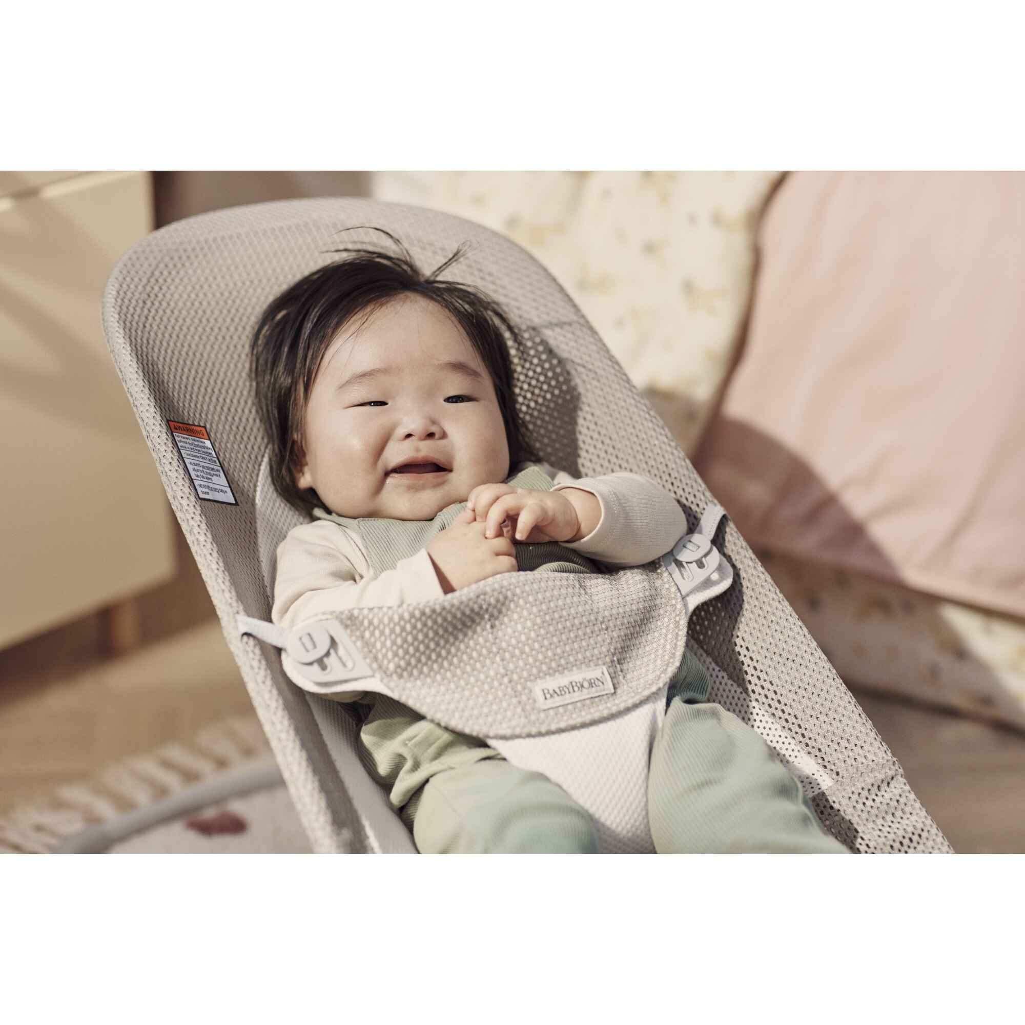 Netted baby cheap bouncer